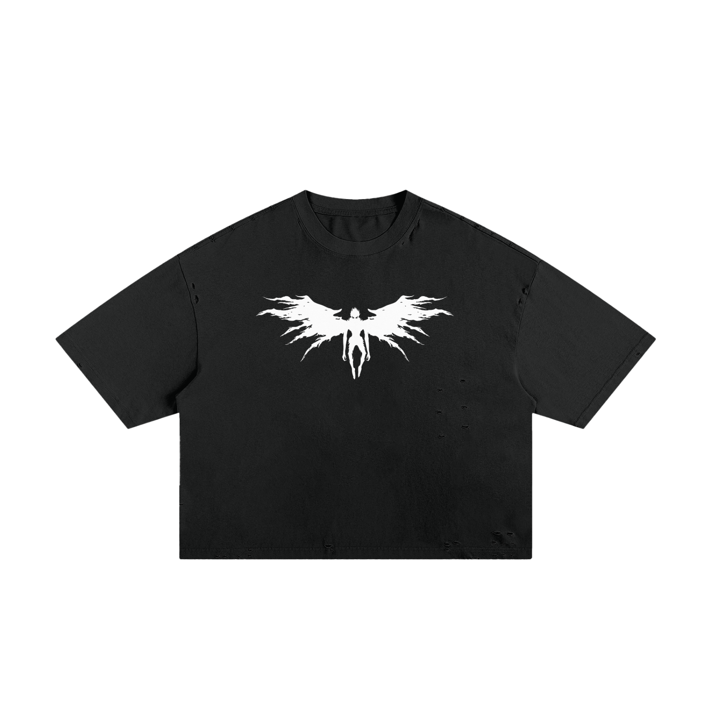 Classic Distressed Boxy Shini Tee