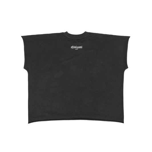 Raw Edge Boxy Shini Tee