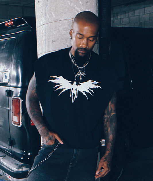 French Terry Boxy Shini Tank Top