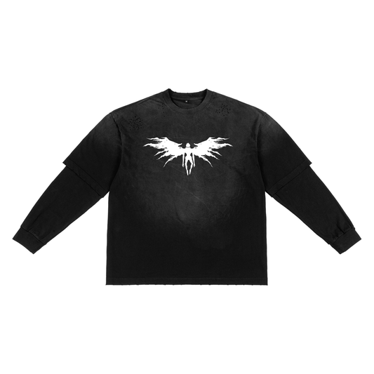 Hand-Frayed Shini Long Sleeve