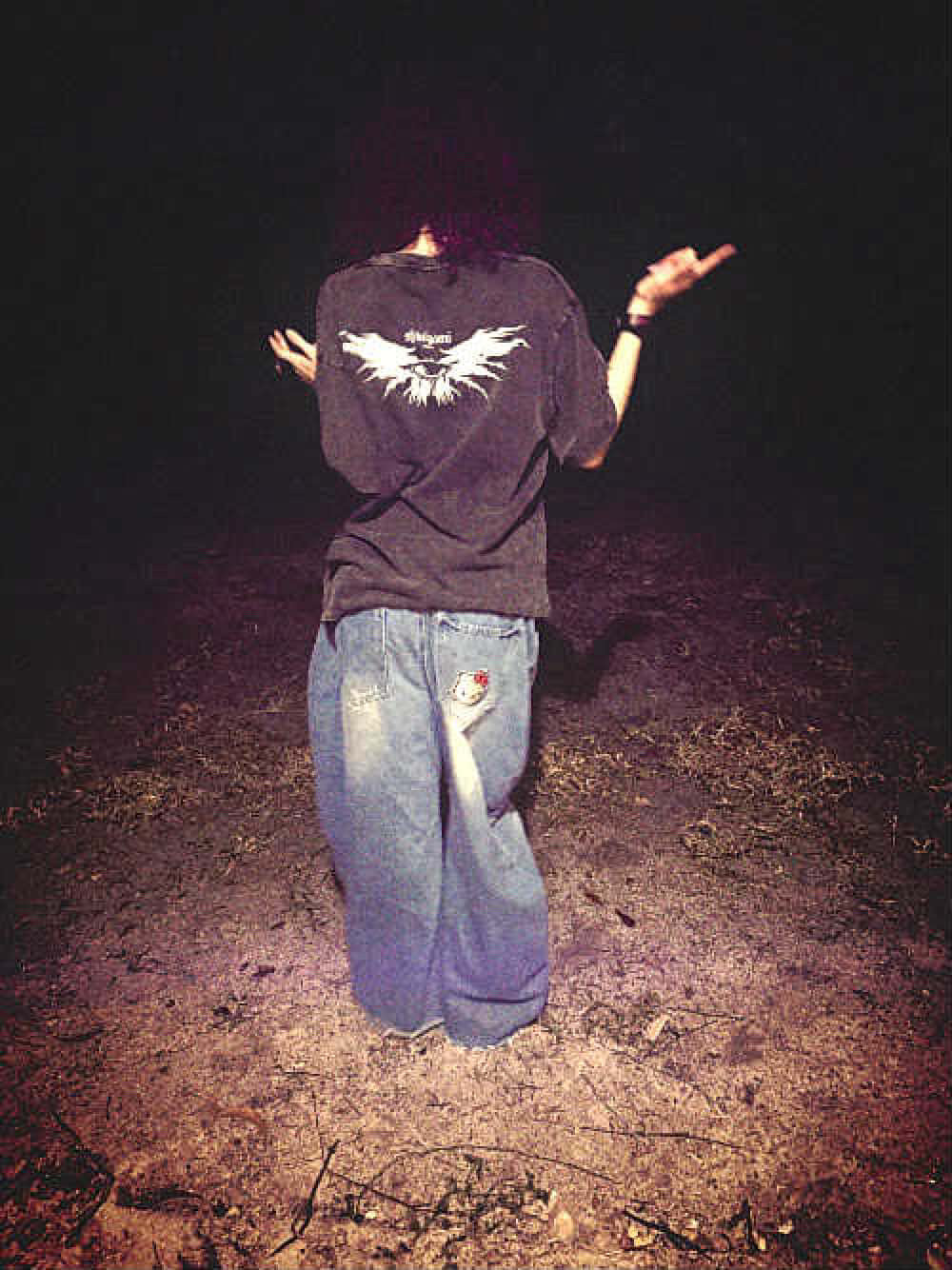 Acid Wash Oversize Shini Tee