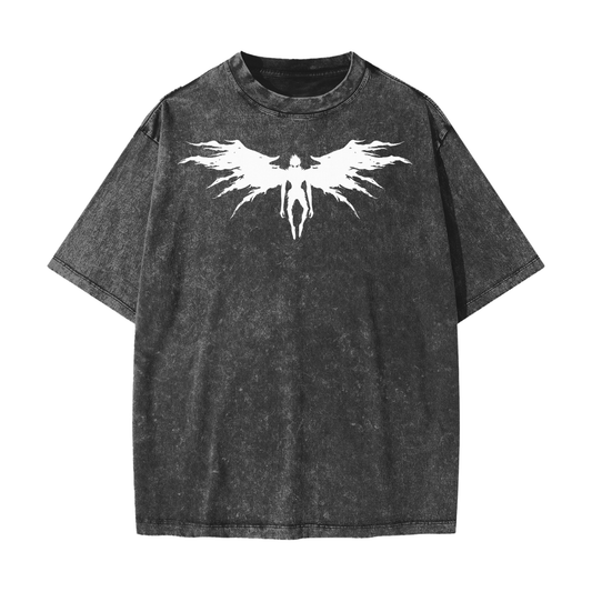 Heavyweight Oversize Snow Washed Shini Tee