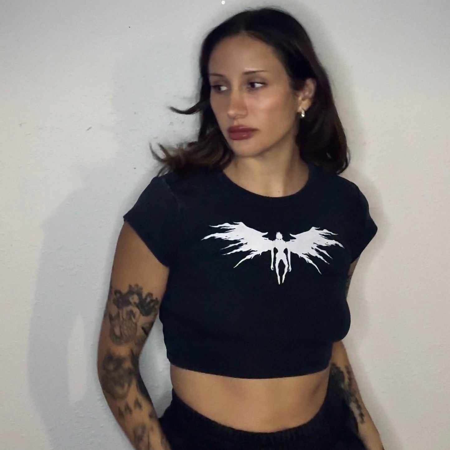 Snow Washed Crop Top